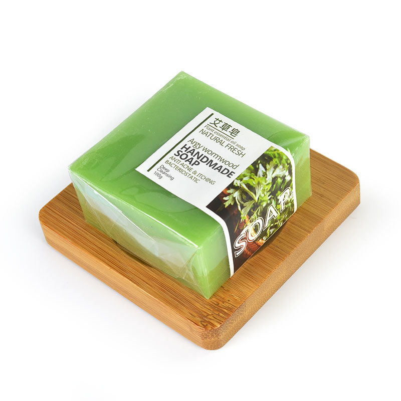 Natural Wormwood Essential Oil Handmade Soap, Face and Bath Bar for Daily Wellness Care, Mite-Control Formula for - Image 5