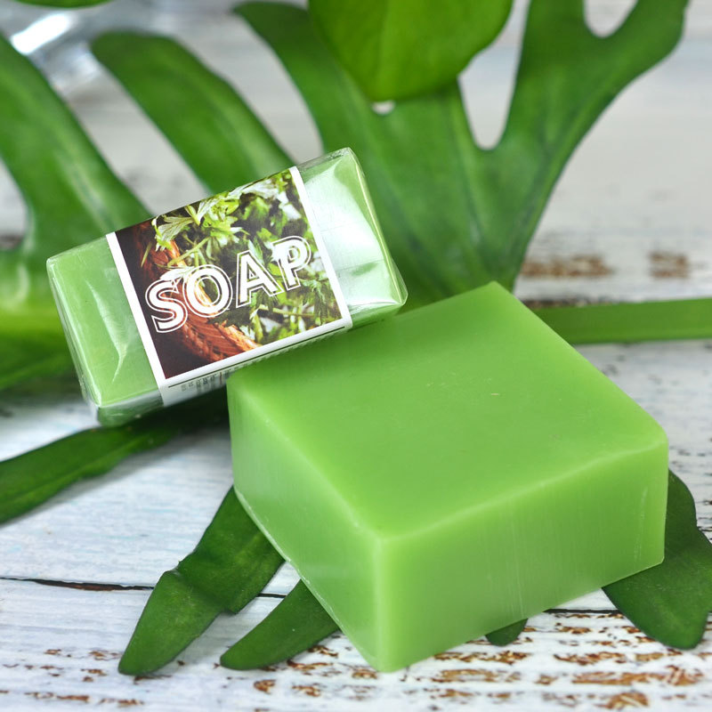 Natural Wormwood Essential Oil Handmade Soap, Face and Bath Bar for Daily Wellness Care, Mite-Control Formula for - Image 4
