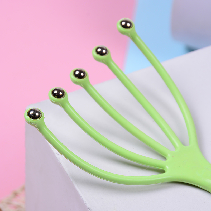 Five-Claw Meridian Acupoint Head Massager – Scalp Kneading & Scraping Tool for Home Self-Care - Image 4