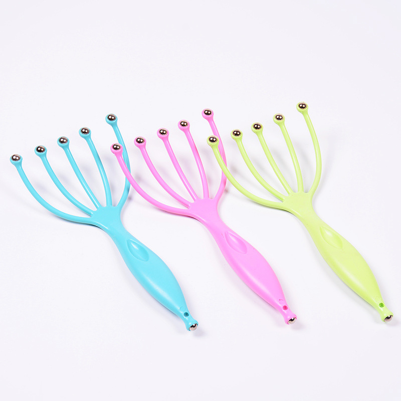 Five-Claw Meridian Acupoint Head Massager – Scalp Kneading & Scraping Tool for Home Self-Care - Image 5