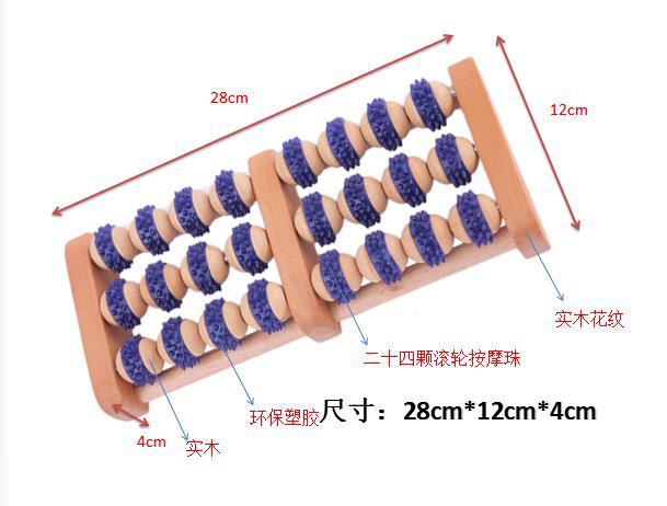 Wooden Foot Massage Roller Stick, Manual Trigger Point Massager for Relaxation and Self-Care - Image 5