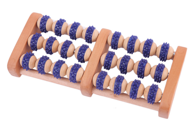 Wooden Foot Massage Roller Stick, Manual Trigger Point Massager for Relaxation and Self-Care - Image 2
