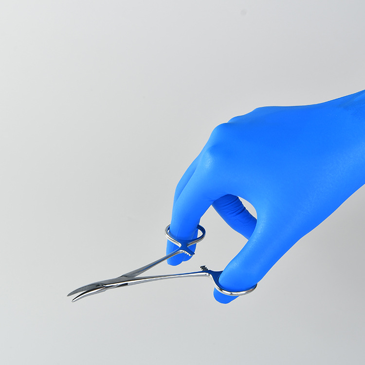 Disposable Nitrile Gloves, Aseptic Production, Powder-Free, Separately Packaged, for Home Wellness Use - Image 2