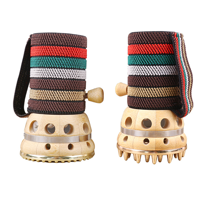 Copper Moxibustion Massager for Head Therapy, Portable Hanging Moxa Cup for Home Self-Care - Image 5