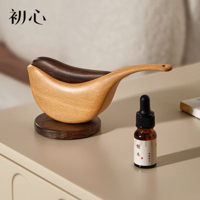 Natural Wooden Comb Massage Tool, M-Shape Horn Comb, Five-Finger Ball Comb, Baby Elephant Massage Comb for Scalp and Body Wellness