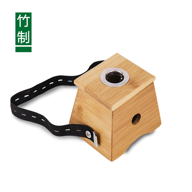 Portable Bamboo Moxibustion Box, Single-Hole Acupoint-Inspired Moxa Tool for Spa and Home Self-Care Routine - Image 4