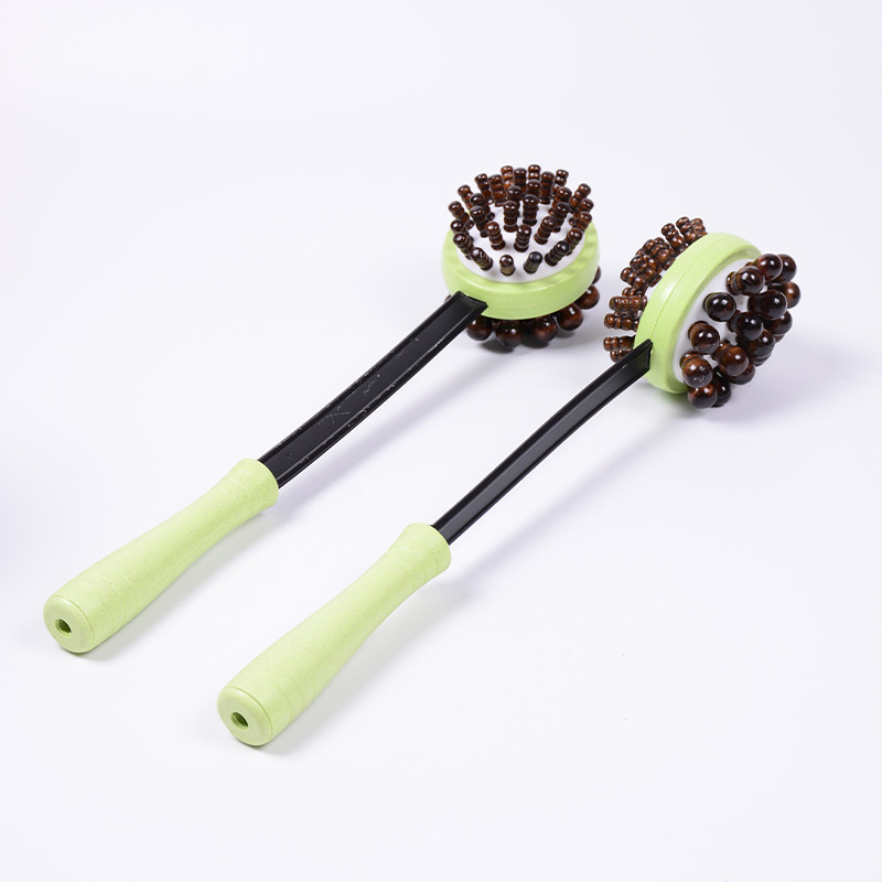 Natural Straw Massage Hammer Stick for Home Relaxation, Acupoint-Inspired Self-Care Tool - Image 3