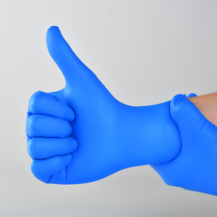 Disposable Nitrile Gloves, Aseptic Production, Powder-Free, Separately Packaged, for Home Wellness Use - Image 3