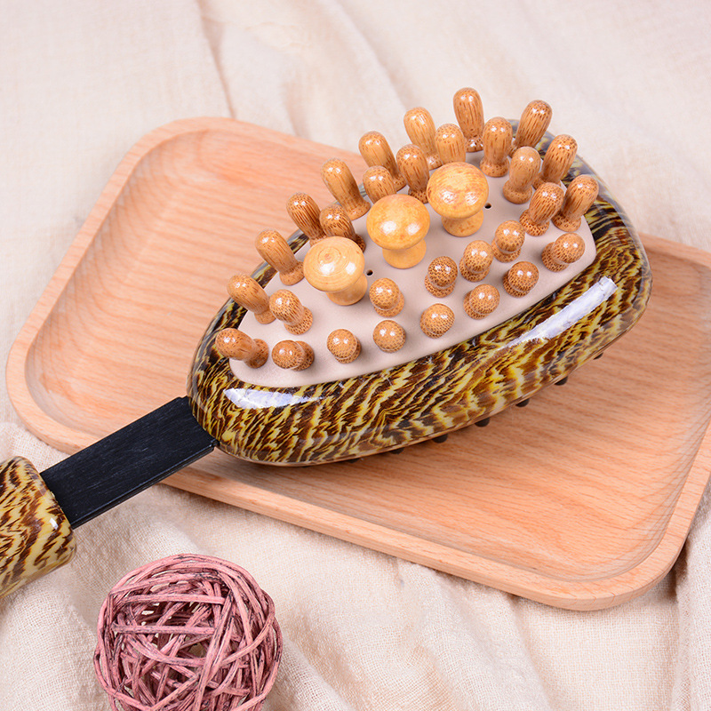 Portable Telescopic Double-Sided Handheld Massage Hammer for Acupoint-Inspired Self-Care Routine - Image 2