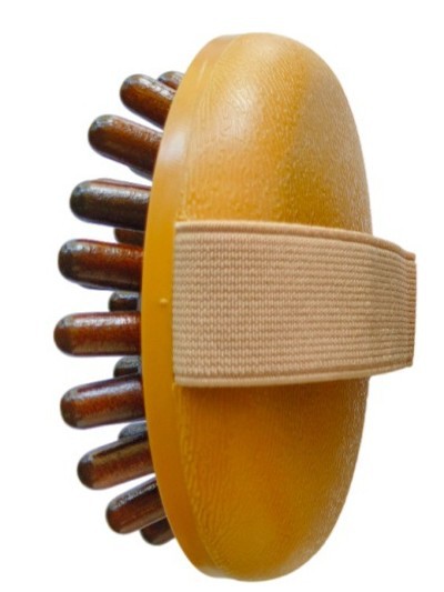 Meridian Brush Massage Tool for Gua Sha and Body Care, Handheld Wellness Comb - Image 5