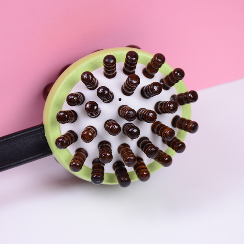 Natural Straw Massage Hammer Stick for Home Relaxation, Acupoint-Inspired Self-Care Tool - Image 4