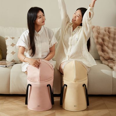 Foldable PVC Foot Spa Bucket with Drain, Over-Calf Deep Soak Tub for Home Foot Bath Routine