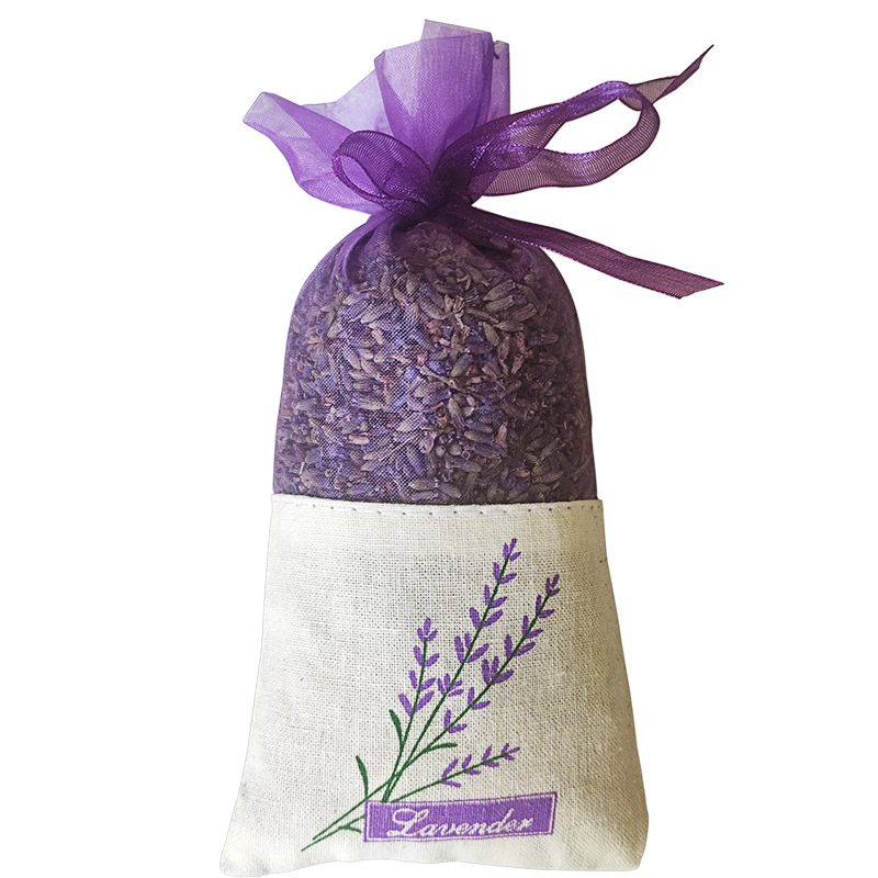Lavender Sachet Bag, Cotton Gauze, Light Fragrance for Car Wardrobe Closet, Aromatherapy Home Decor - Image 5