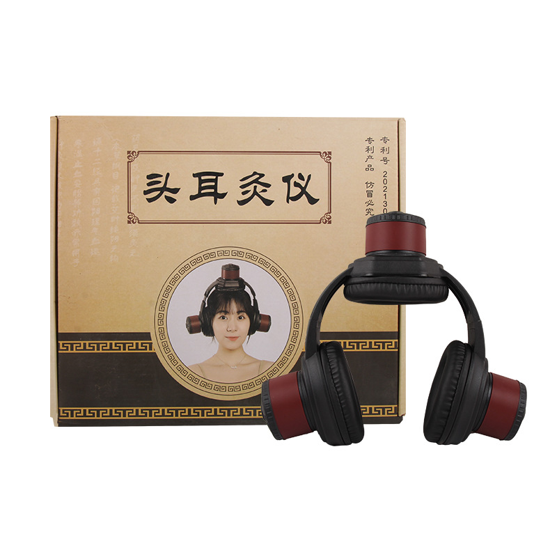 Head and Ear Moxibustion Device with Moxa Cones, Open Flame Hanging Moxa Massage Tool - Image 5