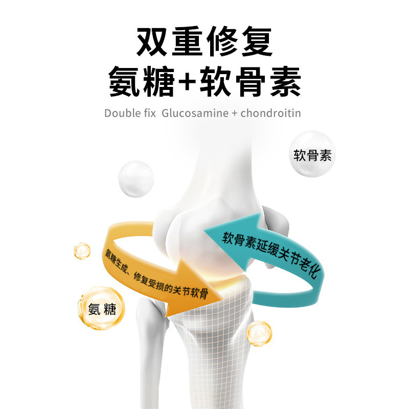Li Shizhen Bio-Glucosamine Chondroitin Elastic Patch, Mugwort Penetrating Cartilage Patch, Glucosamine Nutritional Patch - Image 3