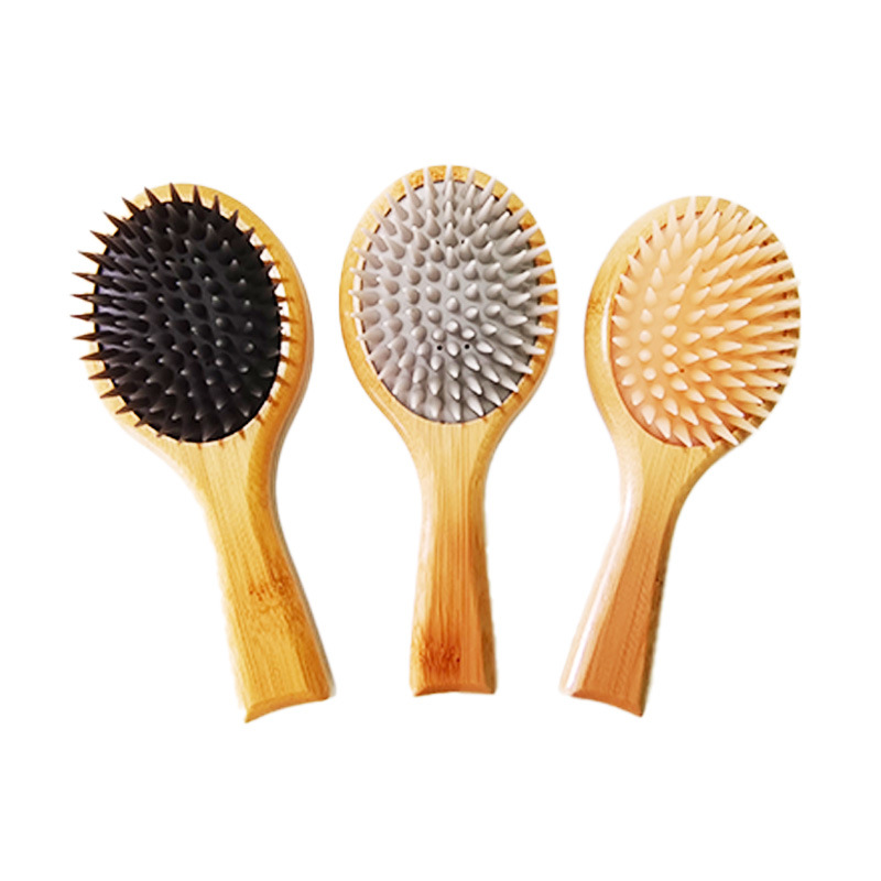 Silicone Airbag Massage Comb Scalp Massage Brush Meridian Body Brush for Relaxation - Image 2
