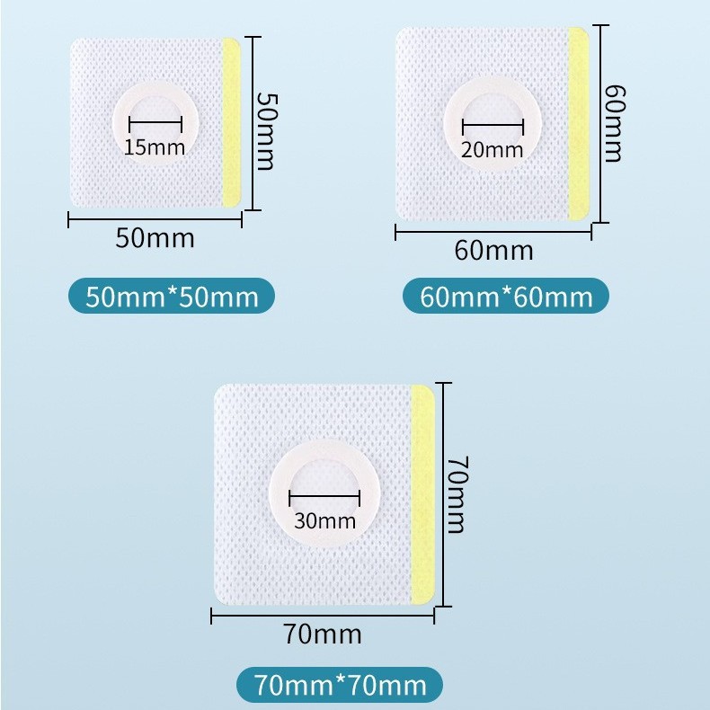 Microporous Breathable Adhesive Wellness Patches, Acupoint-Inspired Self-Care, 100 Sheets Per Box - Image 3