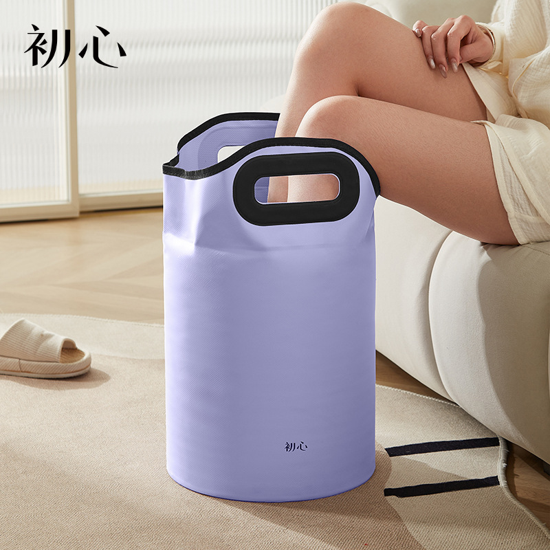 Portable Foldable Foot Soak Bucket with Thermal Insulation, Calf-Deep Foot Bath for Home Relaxation - Image 3