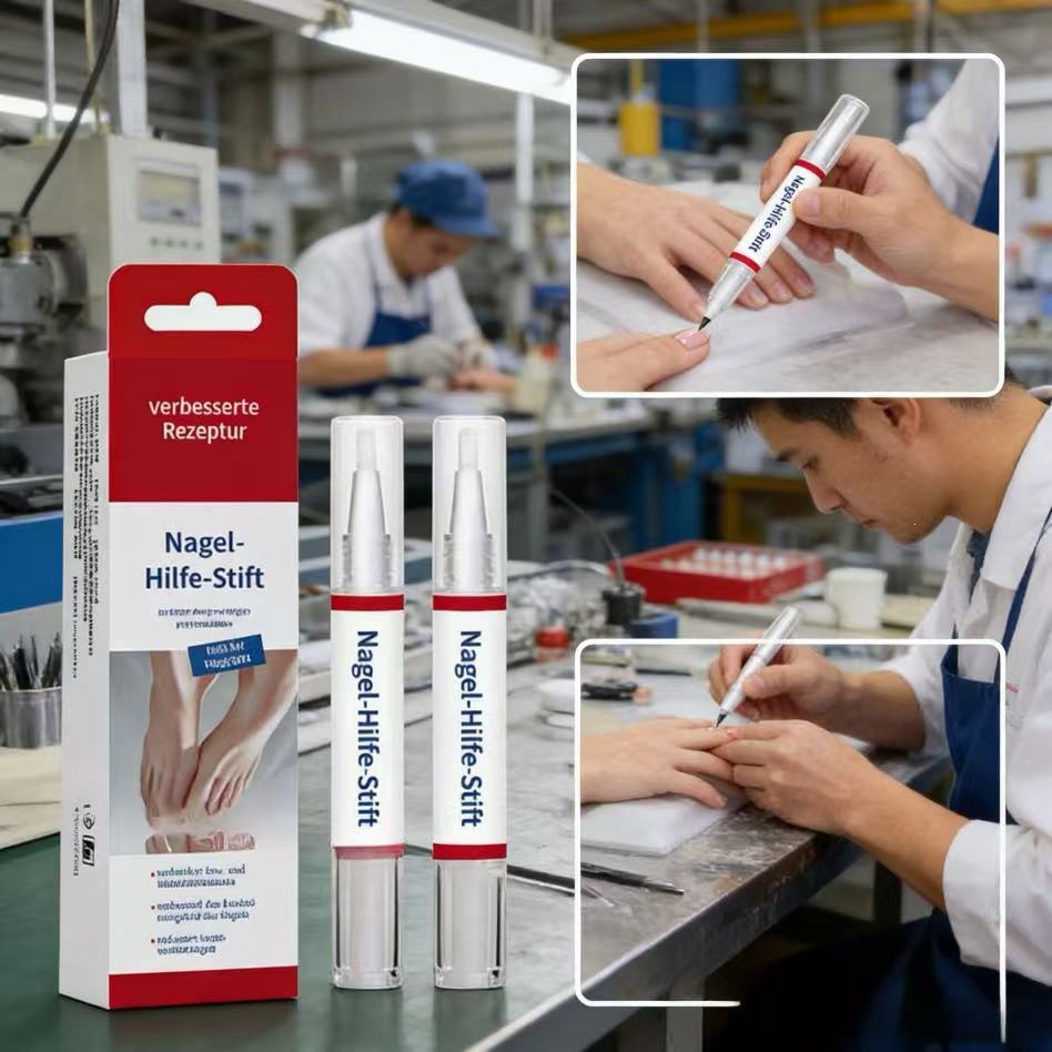 German Nail Fungus Pen, Nail Fungus Antibacterial Gel, Nail Protection and Maintenance All-In-One, No Need to Remove Nails, Nail Repair and Maintenance - Image 4