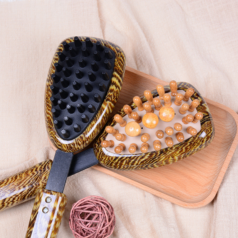 Portable Telescopic Double-Sided Handheld Massage Hammer for Acupoint-Inspired Self-Care Routine - Image 3