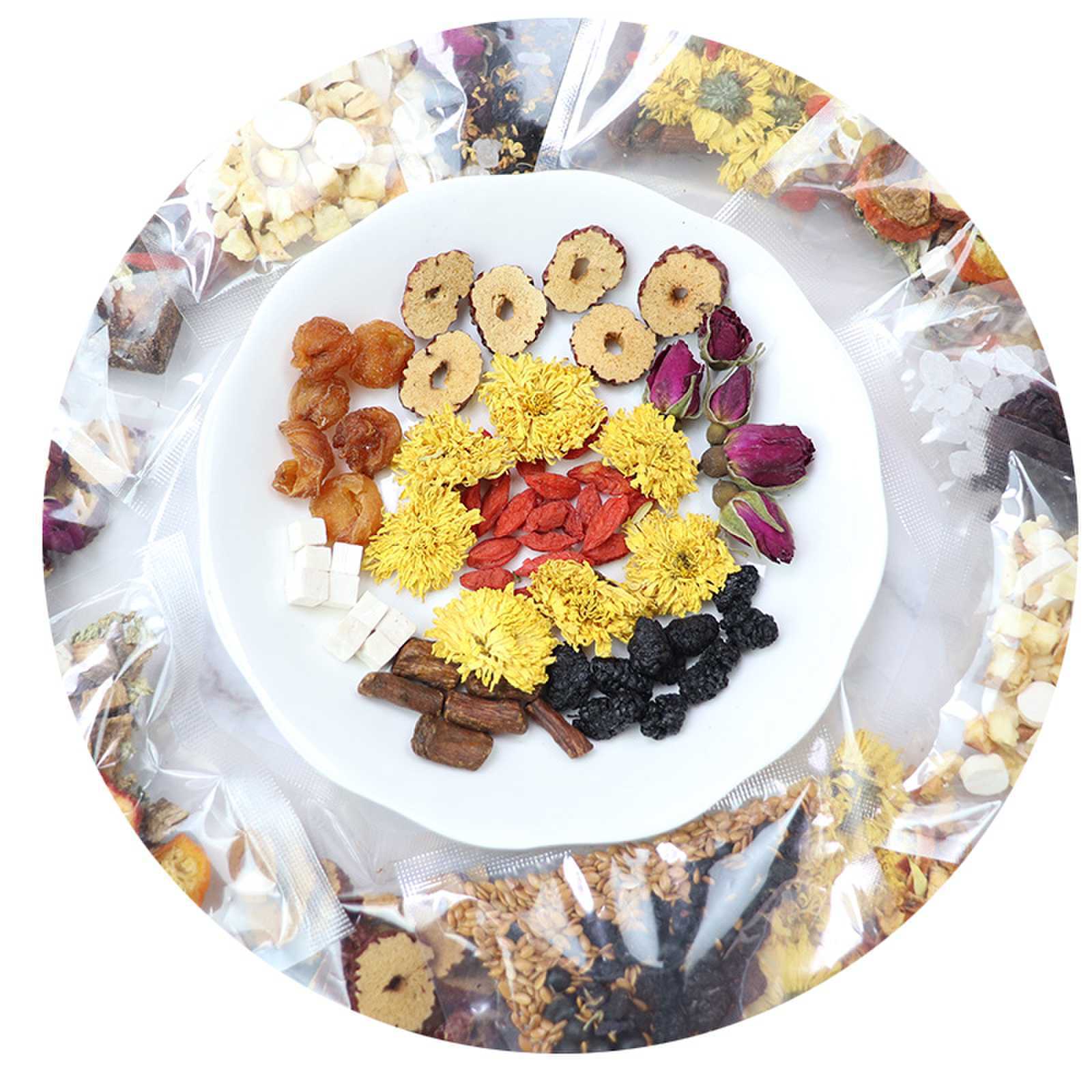 Individual Pack Fruit Herbal Tea, Apple Astragalus & Ophiopogon Japonicus Drink, Portable Daily Wellness Sip - Image 3