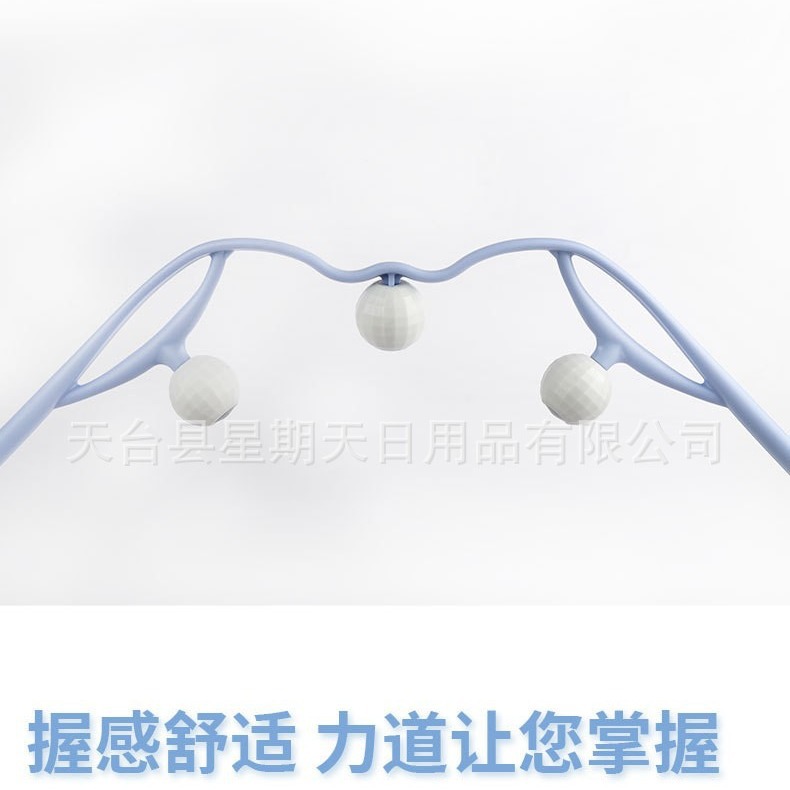 Manual Neck and Shoulder Massage Tool with Magnetic Acupoint-Inspired Nodes for Home Relaxation - Image 5
