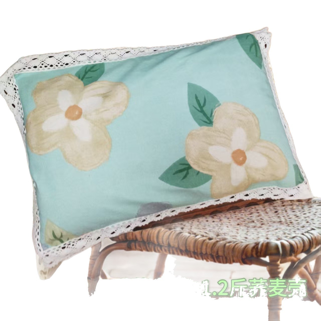 Lavender Buckwheat Wellness Pillow, Plant-Based Aromatic Comfort for Home Relaxation - Image 5