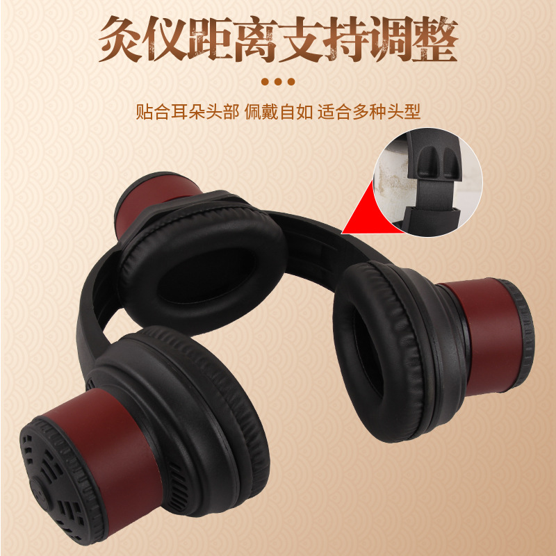Head and Ear Moxibustion Device with Moxa Cones, Open Flame Hanging Moxa Massage Tool - Image 4