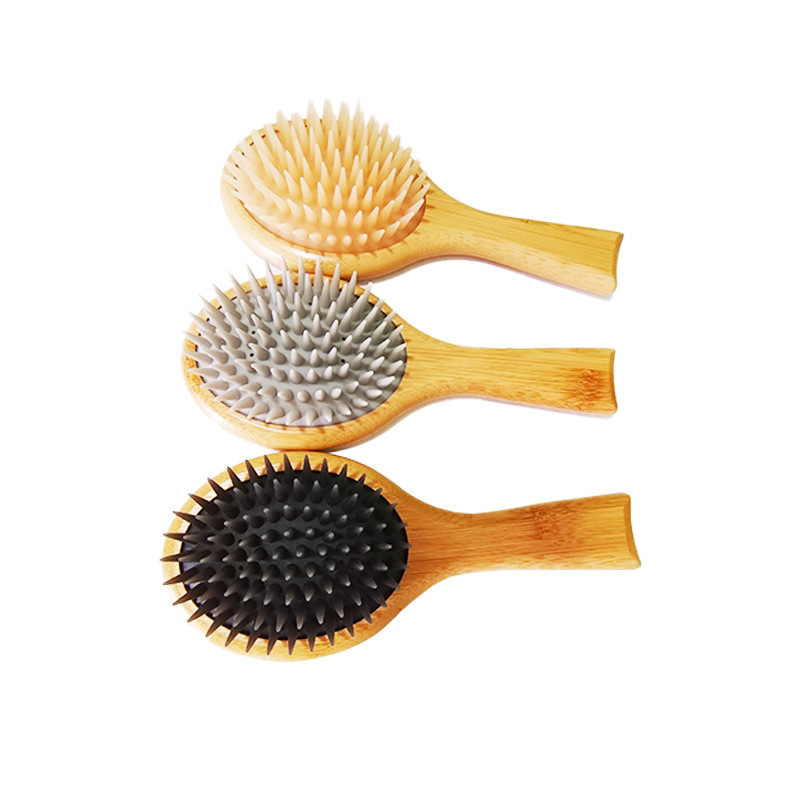 Silicone Airbag Massage Comb Scalp Massage Brush Meridian Body Brush for Relaxation - Image 5