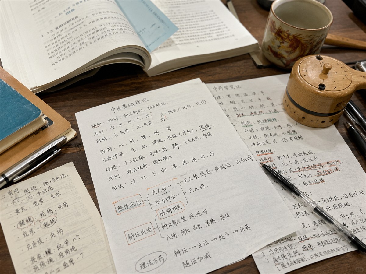TCM learning notes for body constitution awareness