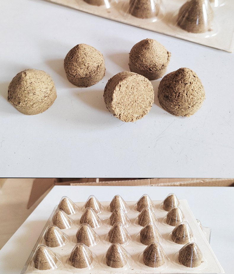 Natural moxa cones for daily wellness