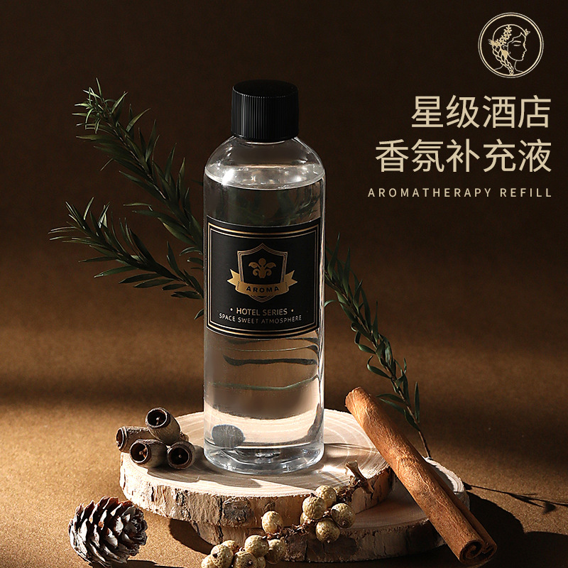 Five-Star Hotel Aromatherapy Refill Liquid Large Bottle for Scent Diffuser, Essential Oil for Home Use, Long-Lasting Indoor Bedroom Fragrance Water - Image 3