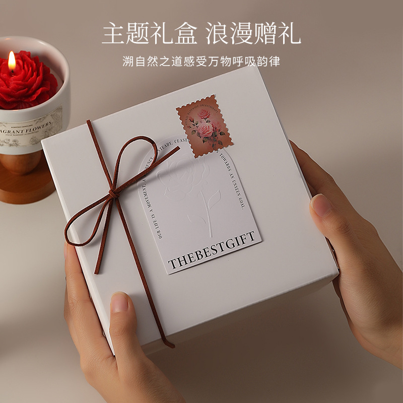 Aromatherapy Candles, High-End Ceramic Cups, Long-Lasting Indoor Fragrance, Valentine's Day Gifts, Wedding and Birthday Souvenirs, Wholesale - Image 4