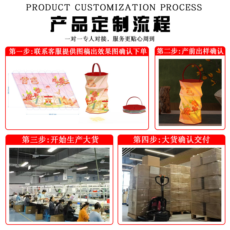 New Year Horse Year Portable Folding Projection Lantern New Model 2026 Anniversary Event Souvenir Holiday Commemorative Gift - Image 3