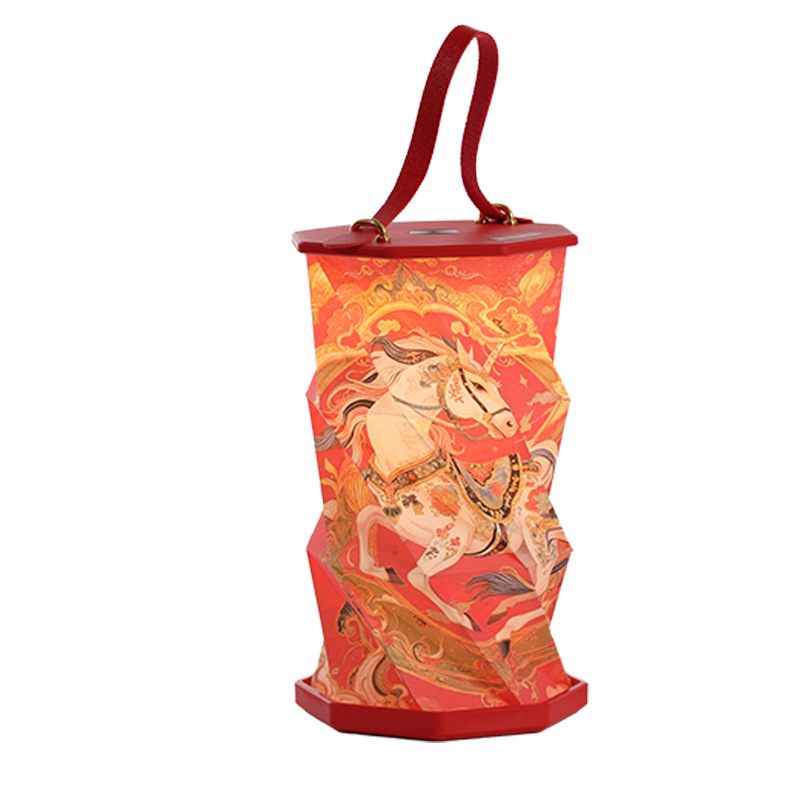 New Year's Cultural and Creative Souvenirs, Folding Lamps, Chinese-Style Gifts, Hand-Held Lamps, Souvenirs for Foreigners, High-End Gifts - Image 5