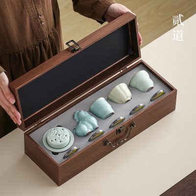 Chinese-Style Ru Kiln Forbidden City Cultural and Creative Beijing Souvenir Company Annual Meeting Gifts for Clients Corporate Business High-End Practical Gifts