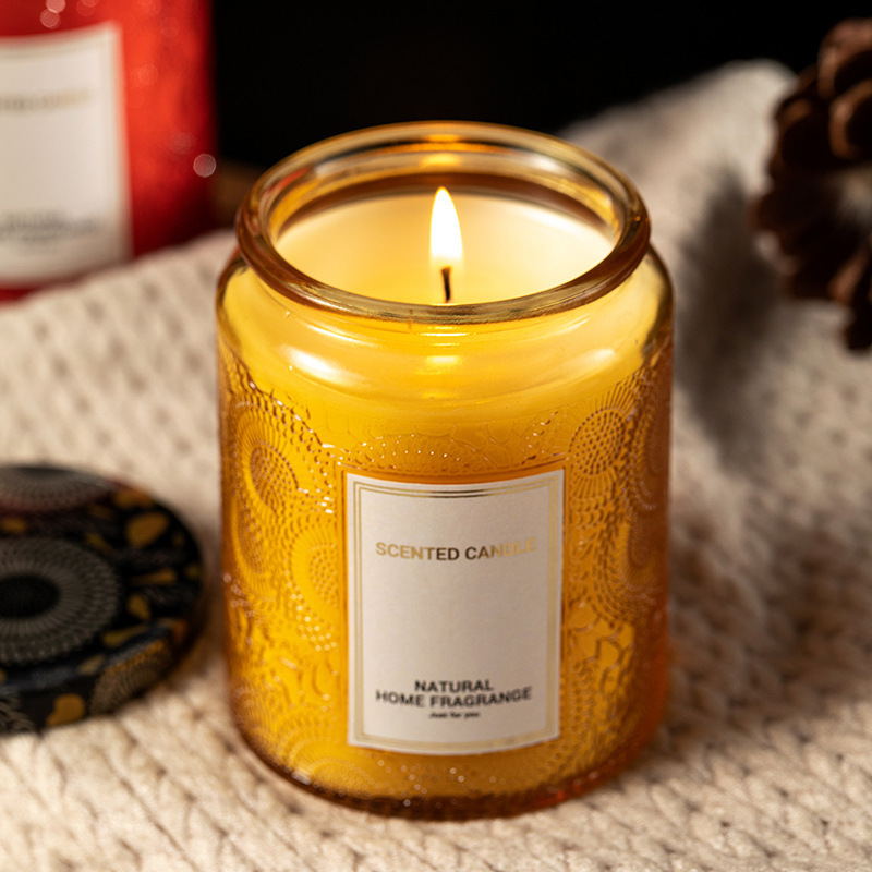 Soybean Scented Candles for Home Use, High-End Indoor Fragrance, Long-Lasting Scent, Birthday and Wedding Decorations, Souvenirs, Wholesale Customization - Image 4