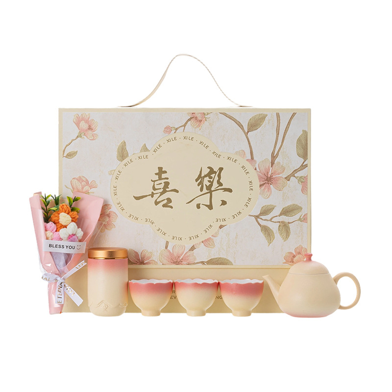 Birthday Gift for Best Friend, Friend, Mom, or Women: Exquisite Tea Set Gift Set, Company Annual Meeting Souvenir - Image 5
