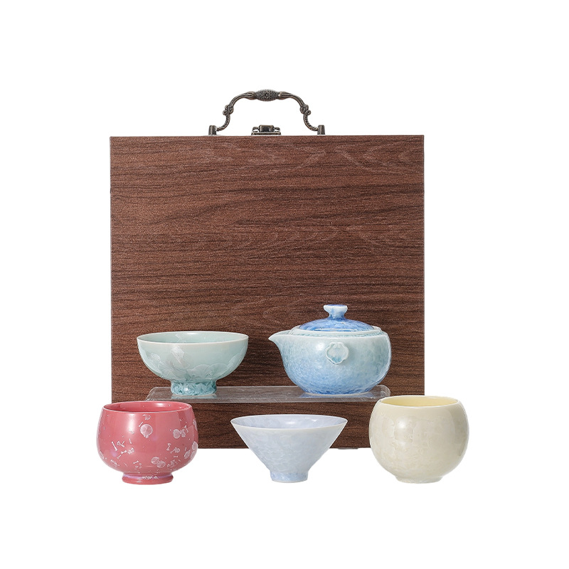 Chinese-Style Forbidden City Cultural Creative Five-Element Cup Tea Set Gift Company Anniversary High-End Practical Creative Souvenir for Clients - Image 5