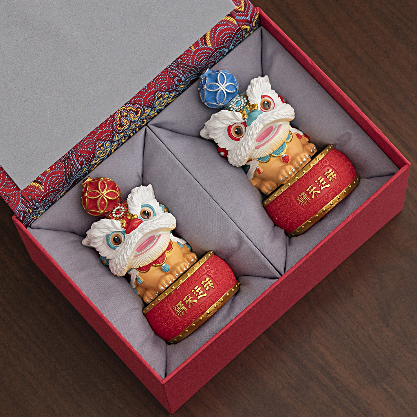 Chinese-Style Lion Dance Business Gift Set for Company Annual Meetings, Event Gifts for Clients and Foreigners, Souvenir Gifts - Image 2