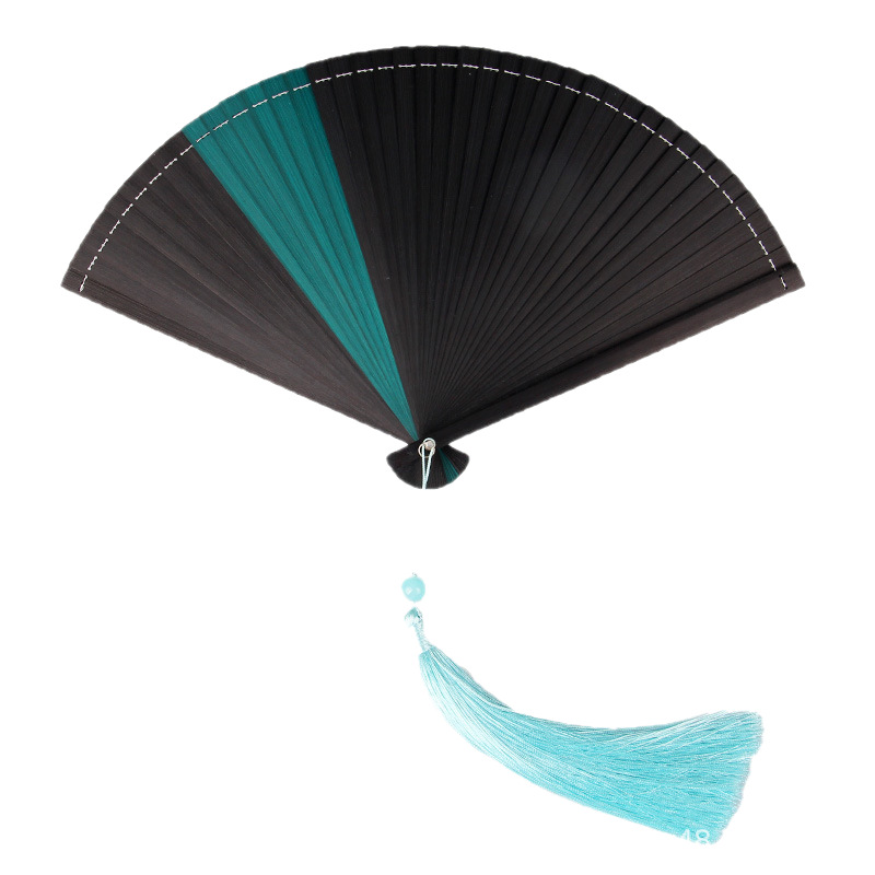 All-Bamboo Ancient Style Folding Fan Chinese Style Han Dynasty Photo Taking Summer Daily Use Cooling Dance Dragonfly Mini Folding Wholesale - Image 5