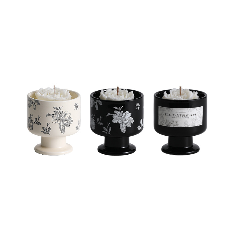 Aromatherapy Candle Gift Box Creative French Ceramic Cup Advanced Sense Gift Birthday Accompanying Gift Decoration Gift Ornaments - Image 5