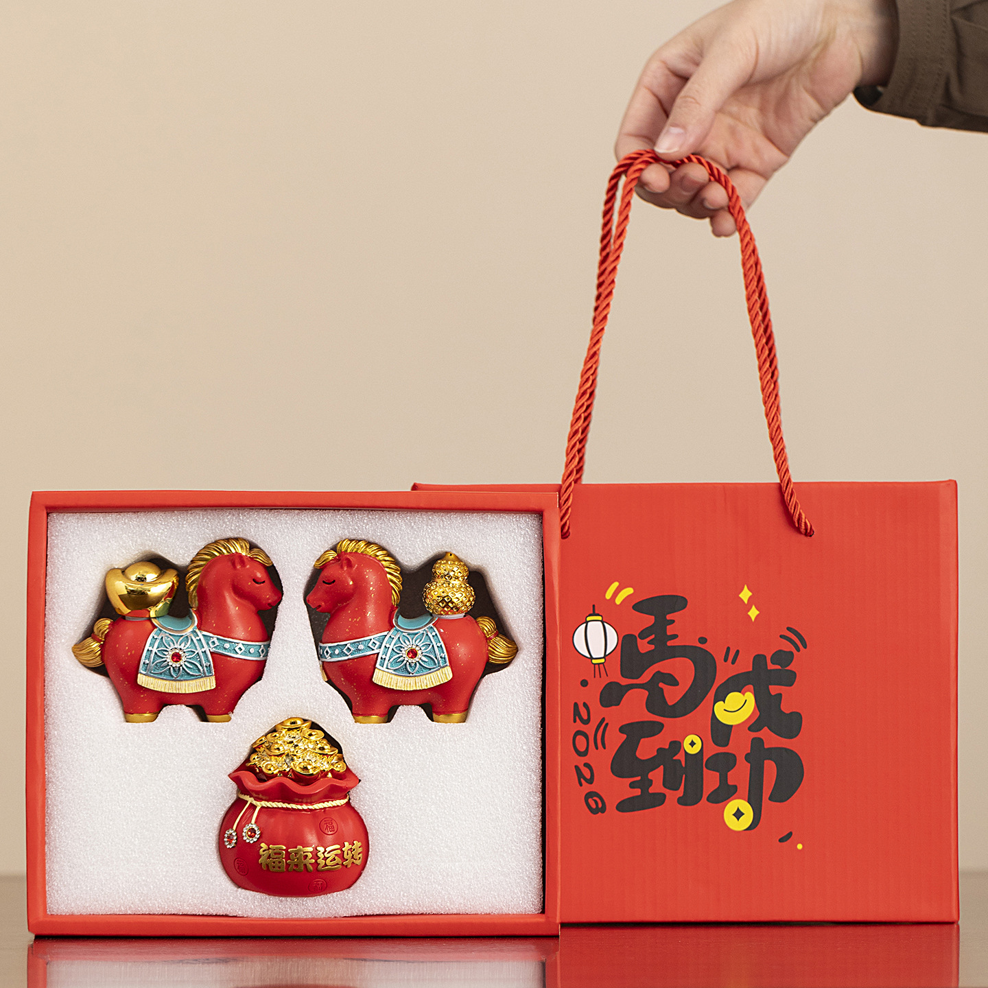 Business Gifts for the Year of the Horse, Company Annual Meeting Team-Building Activities, Gifts for Clients, Foreigners, and Employees, New Year and Spring Festival Souvenirs - Image 3