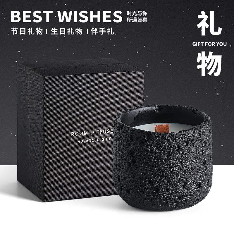 Aromatherapy Candles for Home Bedroom, Essential Oil Soy Wax Fragrance, Long-Lasting Indoor High-End Niche Decorative Items Wholesale - Image 2
