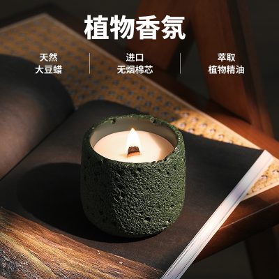 Aromatherapy Candles for Home Bedroom, Essential Oil Soy Wax Fragrance, Long-Lasting Indoor High-End Niche Decorative Items Wholesale