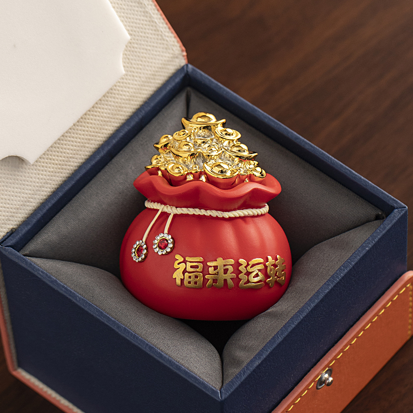 Fortune-Attracting Lucky Bags, Treasure Bowls, and Good Luck Symbols Are Ideal for Housewarming Gifts, New Home Presents, Store Openings, New Year, and Birthday Gifts
