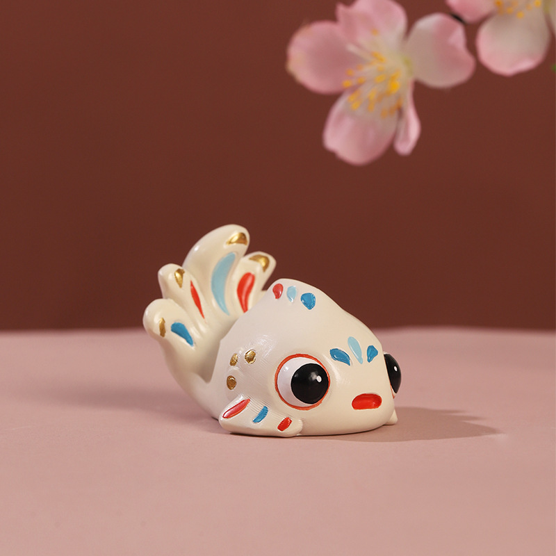 Quanzhou Cultural and Creative Water Dropping Beast Resin Ornament Desktop Decoration Small Figurine Southern Fujian Crafts Dragon Boat Festival Intangible Cultural Heritage Gift - Image 2