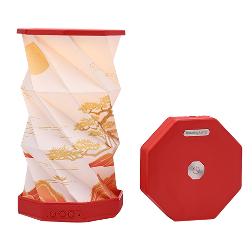 New Year's Cultural and Creative Gifts, New Upgraded Bluetooth Speakers, Foldable Lamps, High-End Annual Meeting Souvenirs, Commemorative Gifts - Image 5