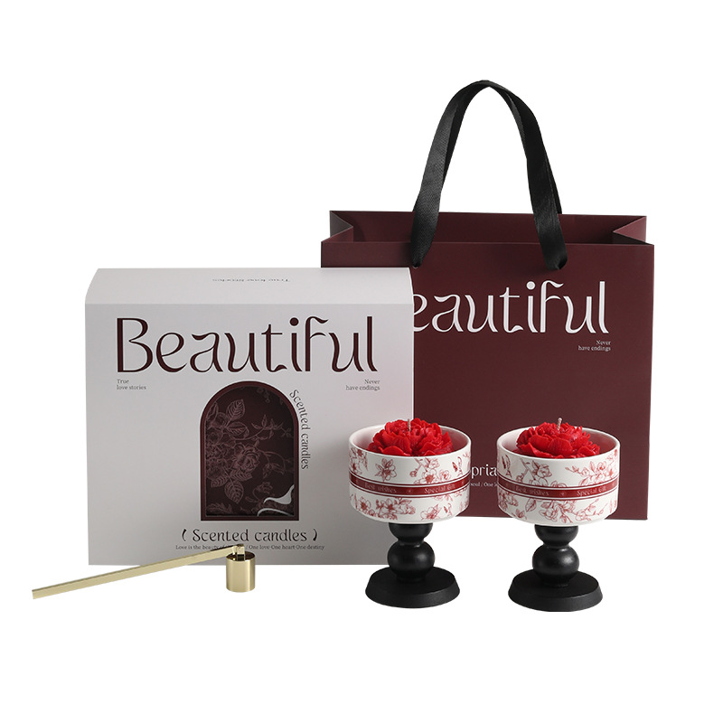 Aromatic Candles with a High-End Feel, Fragrance Gift Boxes for Housewarming, Weddings, Birthdays, and Souvenirs, Wholesale and Custom-Made - Image 5