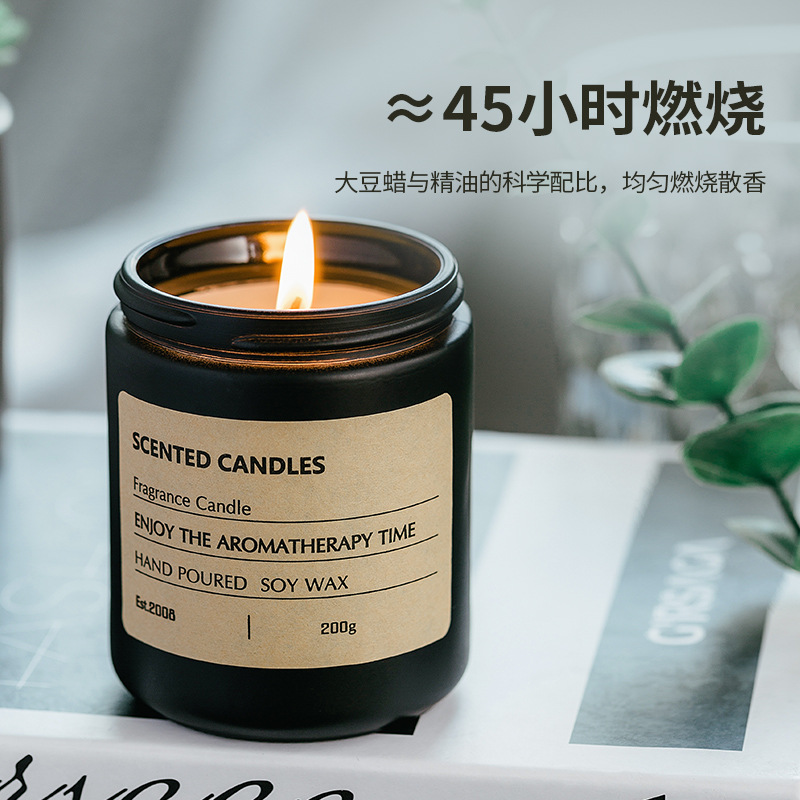 Aromatherapy Candles, High-End Wedding and Birthday Souvenirs for Girls, Indoor Long-Lasting Soy Wax Fragrance Ornaments, Wholesale Customization - Image 2